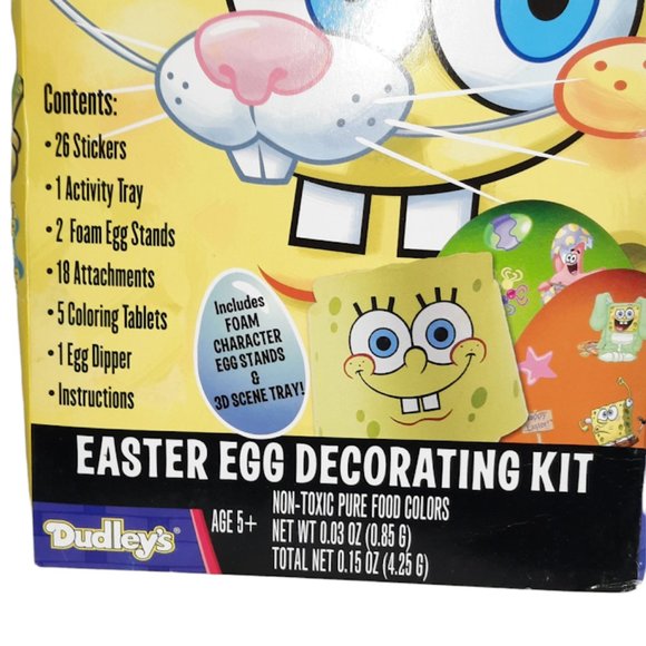 2012 SpongeBob Squarepants Easter Egg Decorating Kit - Picture 2 of 5